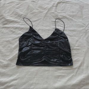 Superdown Zane Ruched Cami Top